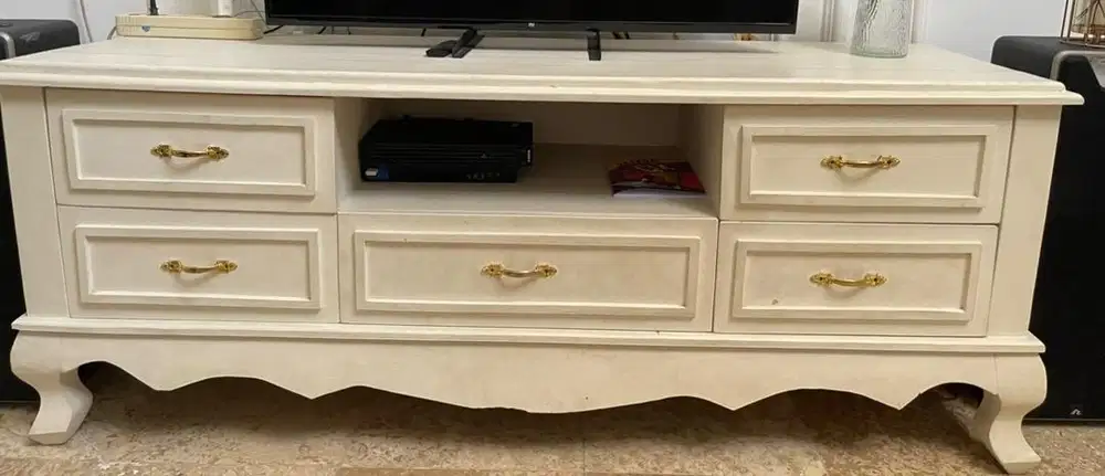 Meja buffet jati uk.160x70