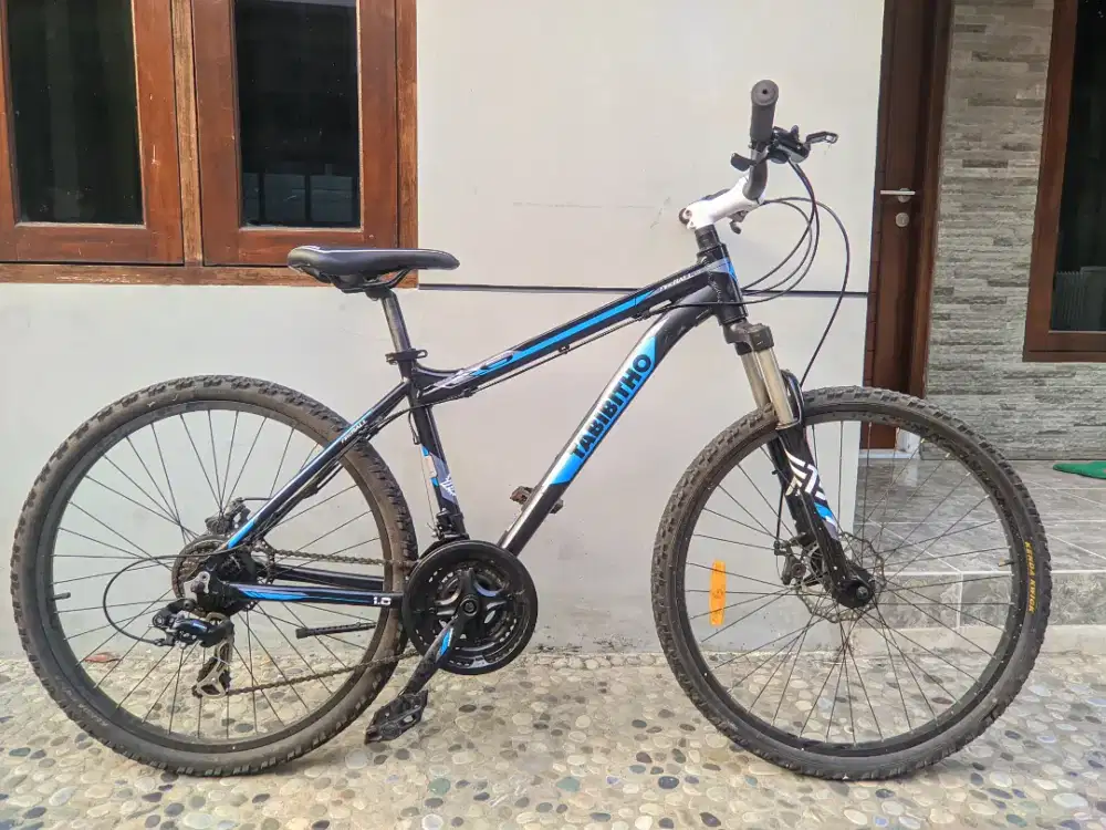 sepeda MTB tabibitho fireball frame alloy ukuran 26 siap gowes