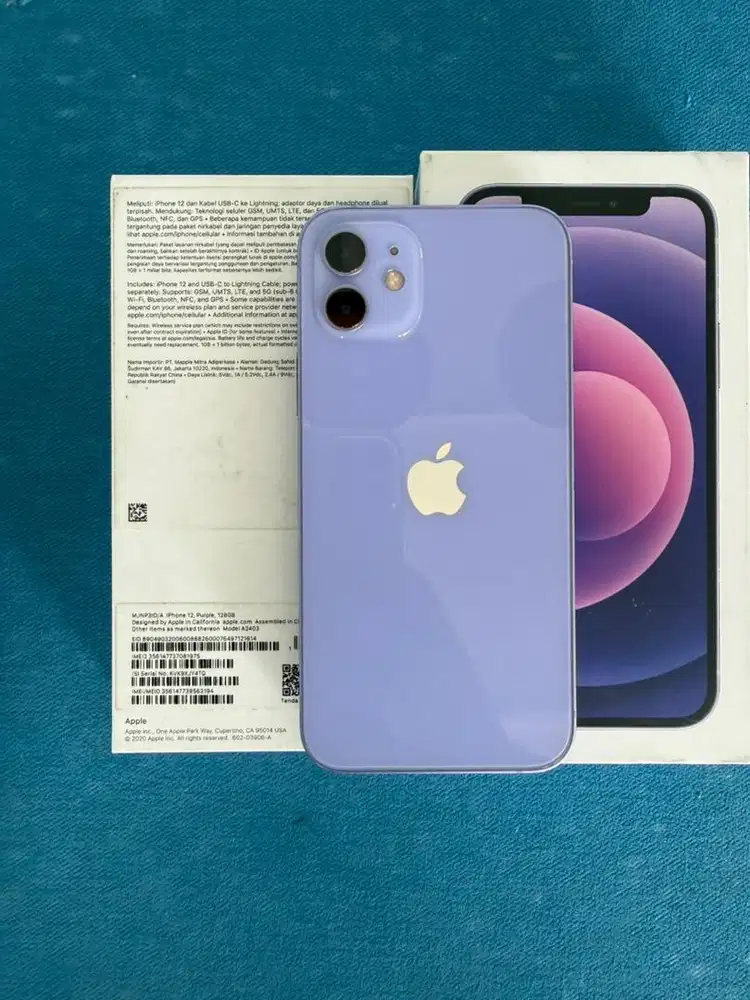 Iphone 12 128GB Resmi Digimap iBox