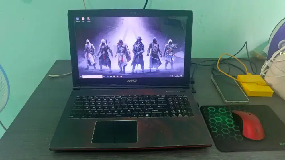 Laptop MSI GP62 6QF (laptop gaming jadul)