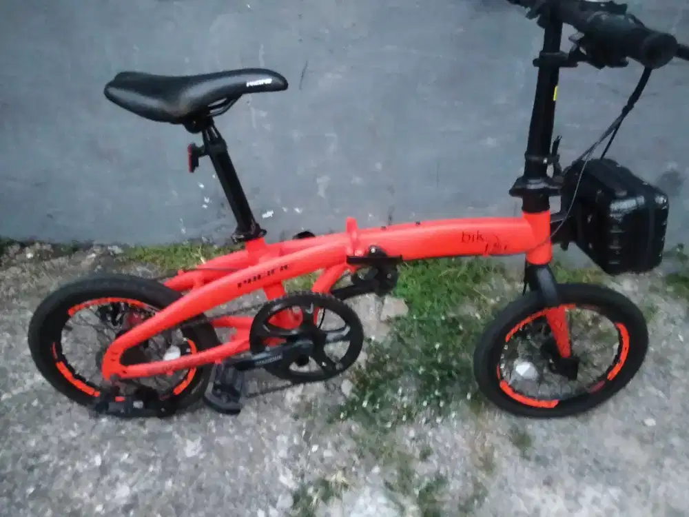 Sepeda lipat pacific bike to work ukuran 16