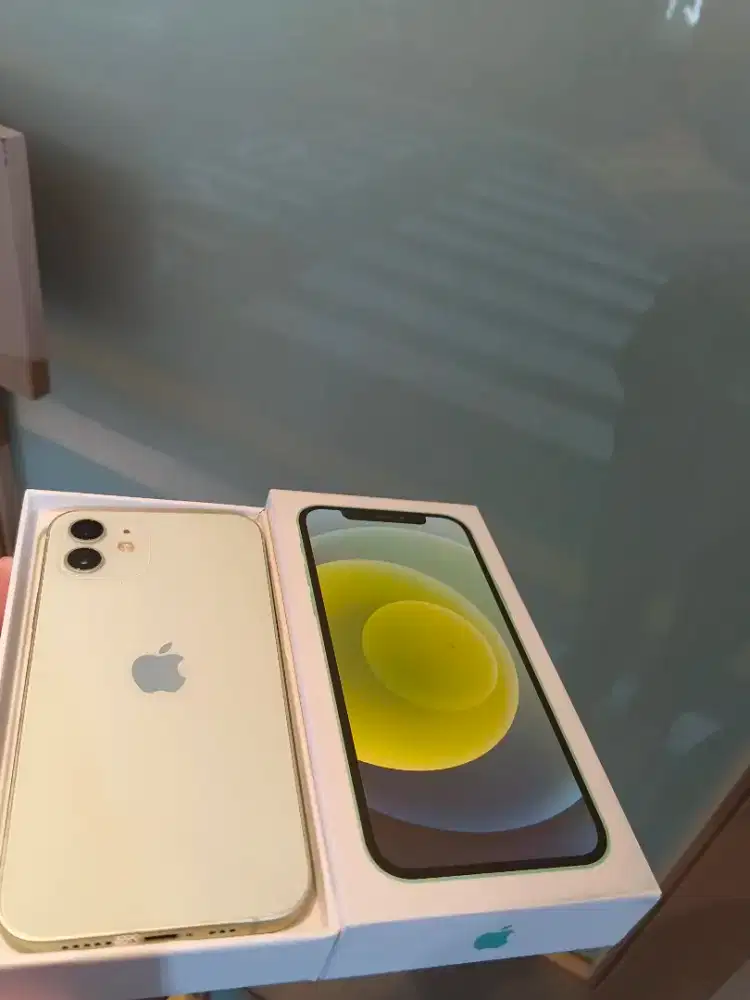 Iphone 12 128gb sangat terbaik tosca