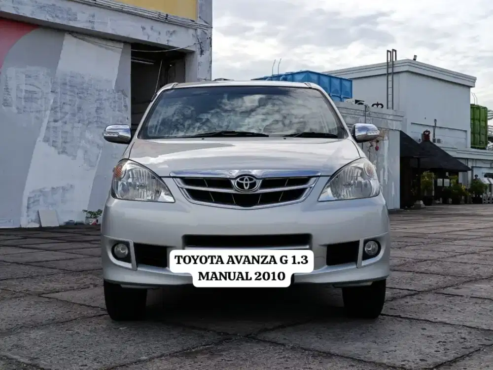 (KM21RB ASLI) TOYOTA AVANZA G 1.3 MANUAL 2010/PJK 2-2026