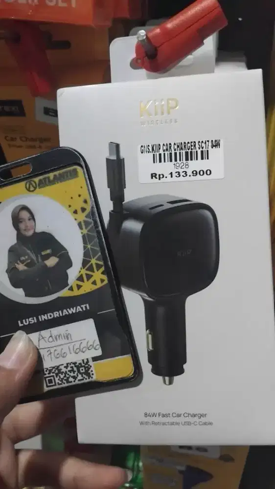 KIIP CAR CHARGER SC17 84W | ATLANTIS DAHSYAT