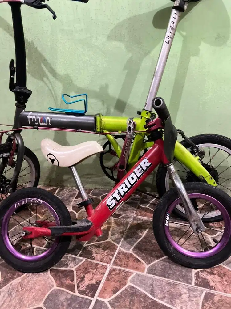 Sepeda balance bike strider