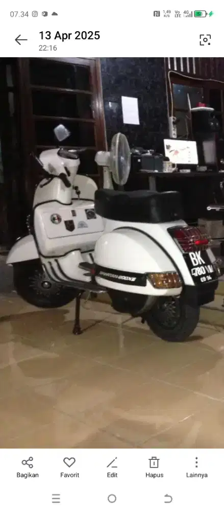 Vespa Spartan P 200 xe