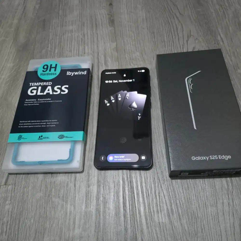 SAMSUNG GALAXY S25 EDGE 256gb 12/256gb jet black garansi resmi 2027