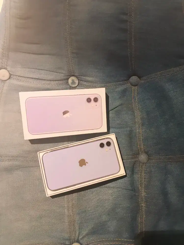 Iphone 11 128gb kelar warna ungu