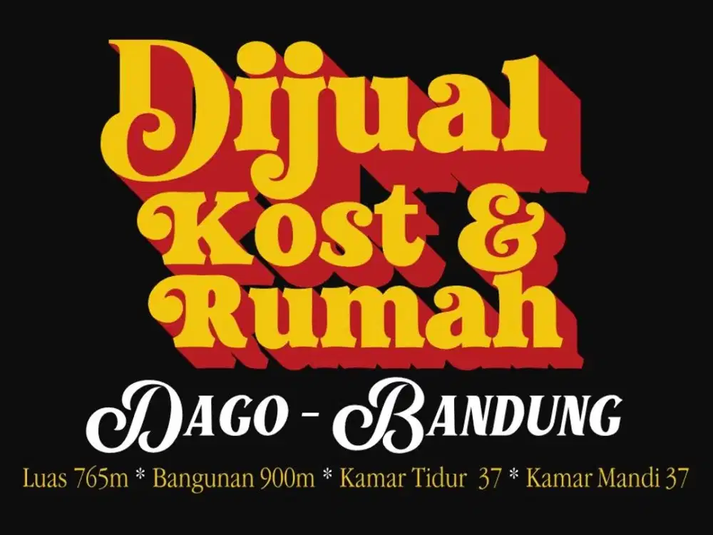 JUAL KOST ADA POOL MURAH DI, CISITU, DAGO, DIPATIUKUR, TUBAGUSISMAIL, COBLONG, BANDUNG UTARA,