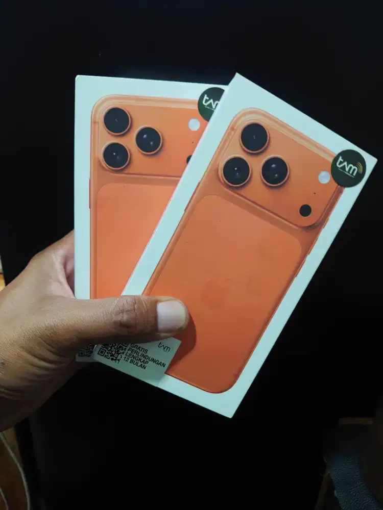 Iphone 17 pro 256 ibox cosmic orange ( new ) fresh segel