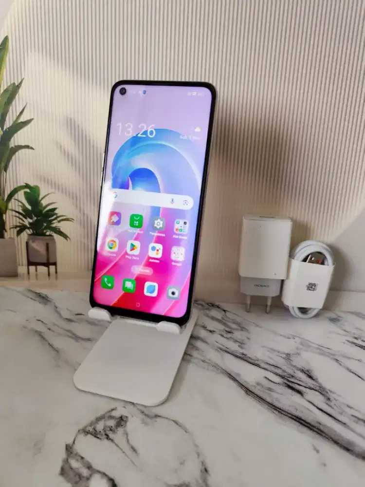Hp Oppo A96 NFC 8/256 hp dan charger