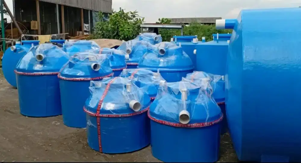 Bio Septic Tank Fiber - Kapasitas 500L & 50.000L
