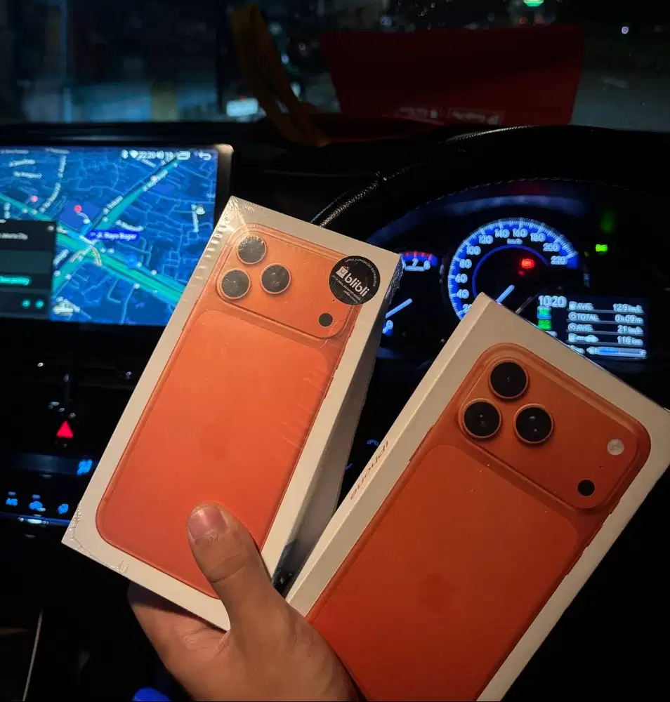 iPhone 17 Promax 256gb Cosmic ORANGE Resmi iBox