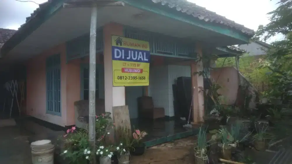 Dijual Rumah Batas Kota Tasikmalaya - Manonjaya Luas 154m² 170jt Nego