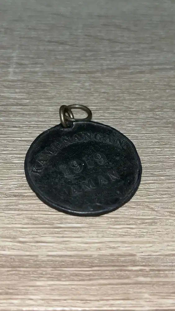 Medali Antik Kamenangan Aman Tahun 1919 - Penang