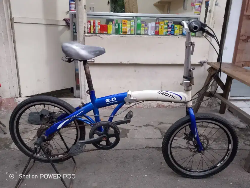 Sepeda lipet ukuran 20