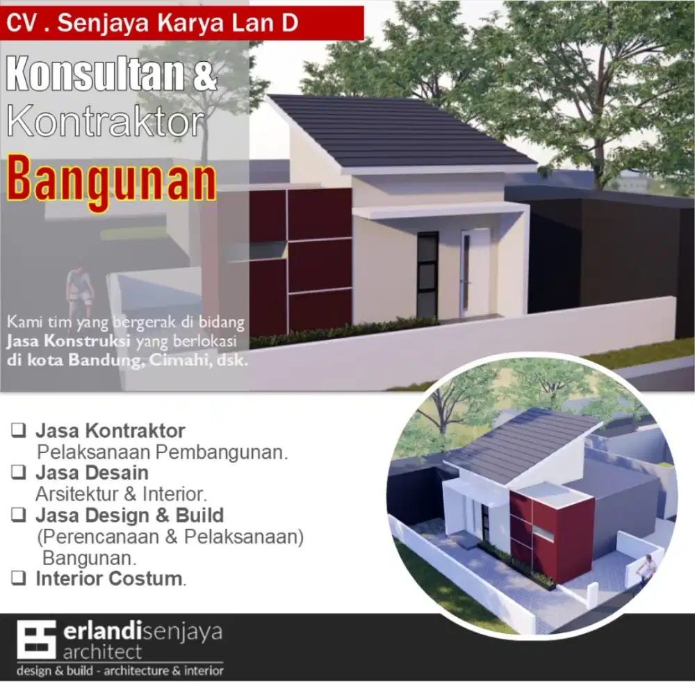 Jasa Arsitek & Interior/ Kontraktor/ Renovasi/ Tukang/ Kitchen Set