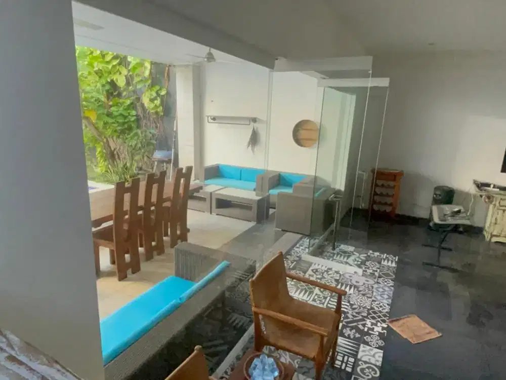 FOR RENT RUMAH MINIMALIS PRIVAT POOL 5BR KAWASAN STARTEGIS RENON