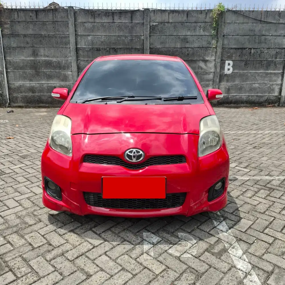 Yaris E Mmc matic tahun 2012 Plat AD pajak baru