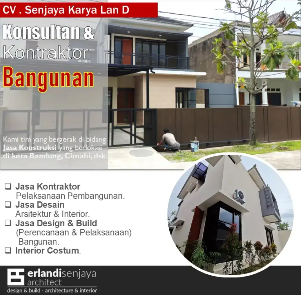 Jasa Arsitek & Interior/ Kontraktor/ Renovasi/ Tukang/ Kitchen Set