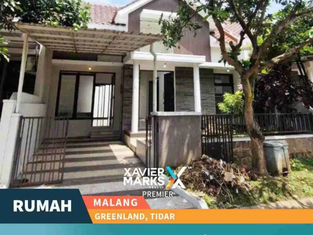 Dijual Rumah Modern Minimalis di Blok Terdepan Greenland, Tidar Malang