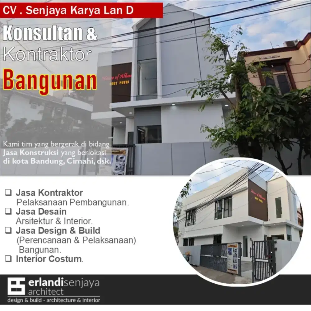 Jasa Kontraktor/ Arsitek & Interior/ Renovasi/ Tukang/ Kitchen Set