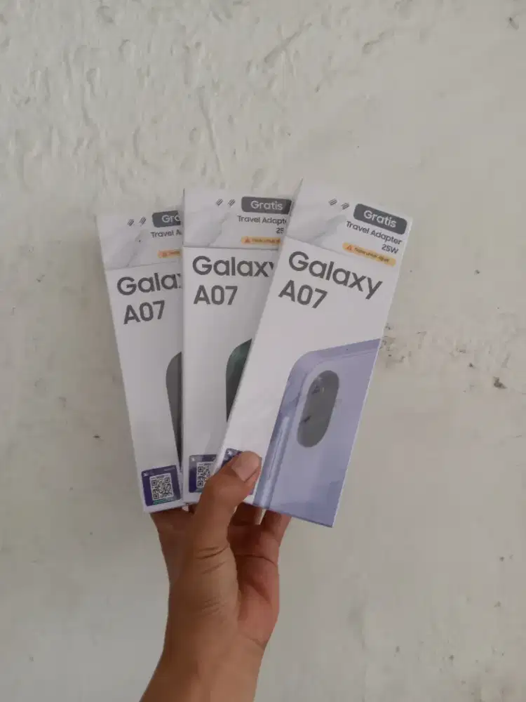 [ Fast respon WA ] Samsung Galaxy A07 4/128 Garansi resmi 1thn