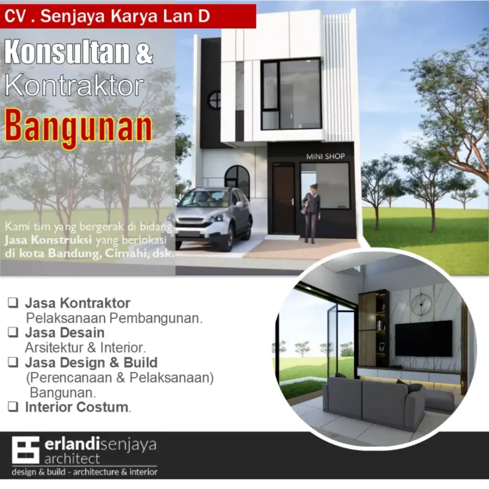 Jasa Arsitek & Interior/ Kontraktor/ Renovasi/ Tukang/ Kitchen Set