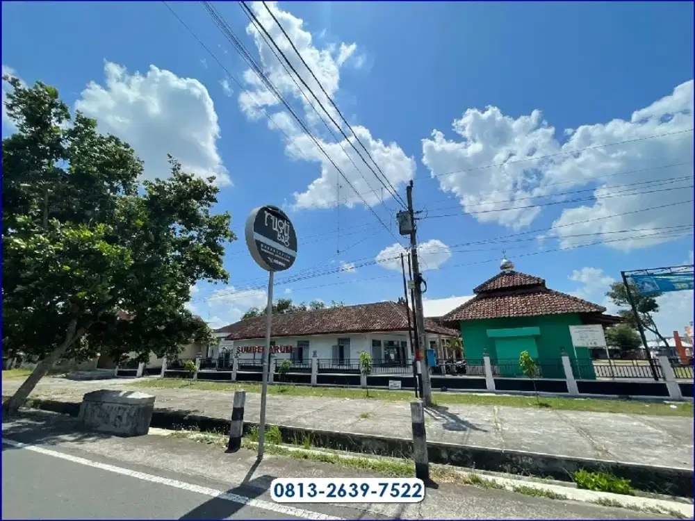 dekat pasar godean, tanah moyudan fasum ok