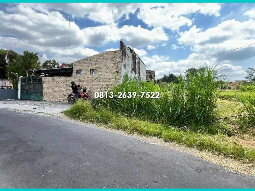 Tanah Sawah Dijual Jl Kaliurang Km 10, Gentan