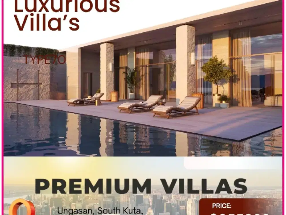 Luxury Villa's Kuta Bali CLOSE TO THE BEST BEACHES IN BALI