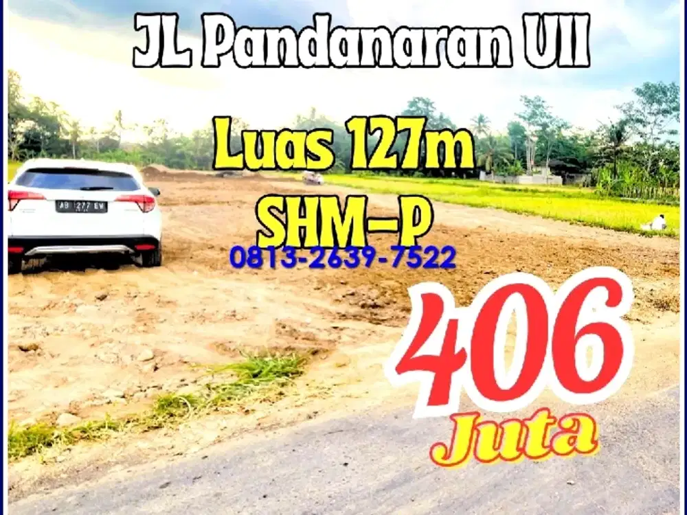 Tanah di Pandanaran Sleman Area Kampus