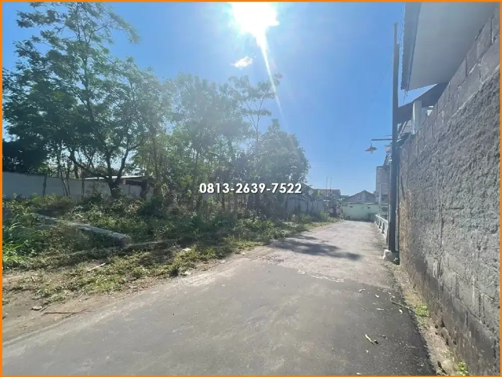 Tanah di Timur Lapangan Gadingan Dijual Murah