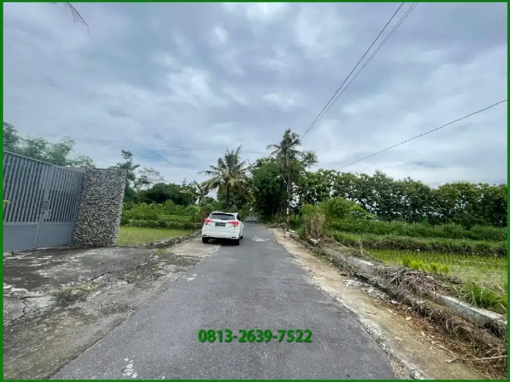 Sawah 443 m2 di Jual jl Besi jangkang, Siap Transaksi