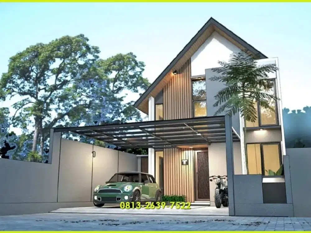 Premium Rumah Scandinavian di Jakal Km 12