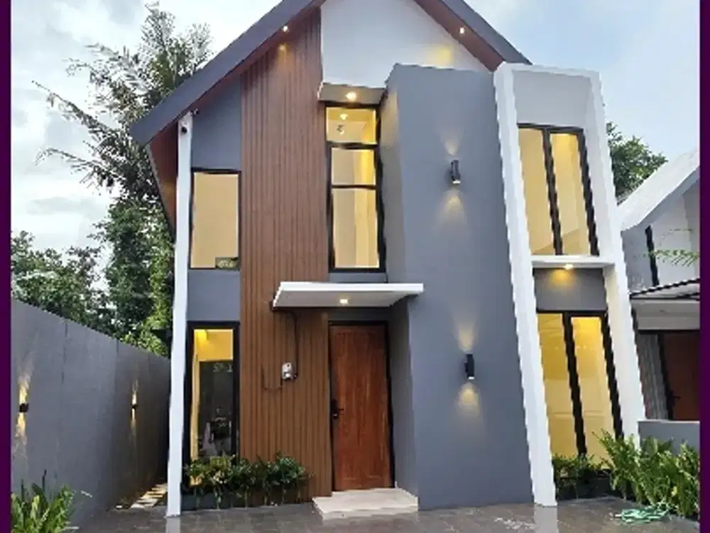 2 lt, Siap Huni Model Eropa di Jl Kaliurang Jogja