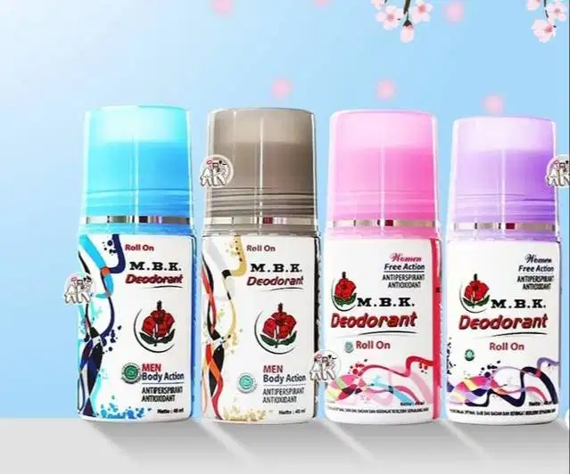 Mbk deodorant roll on 40ml