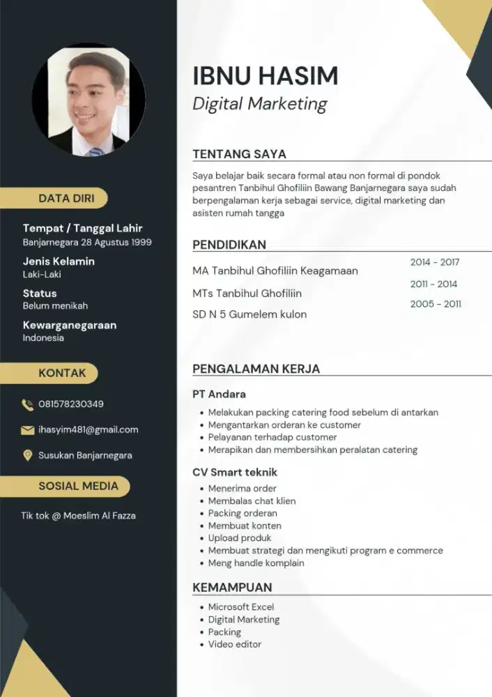 Mencari bos buat saya