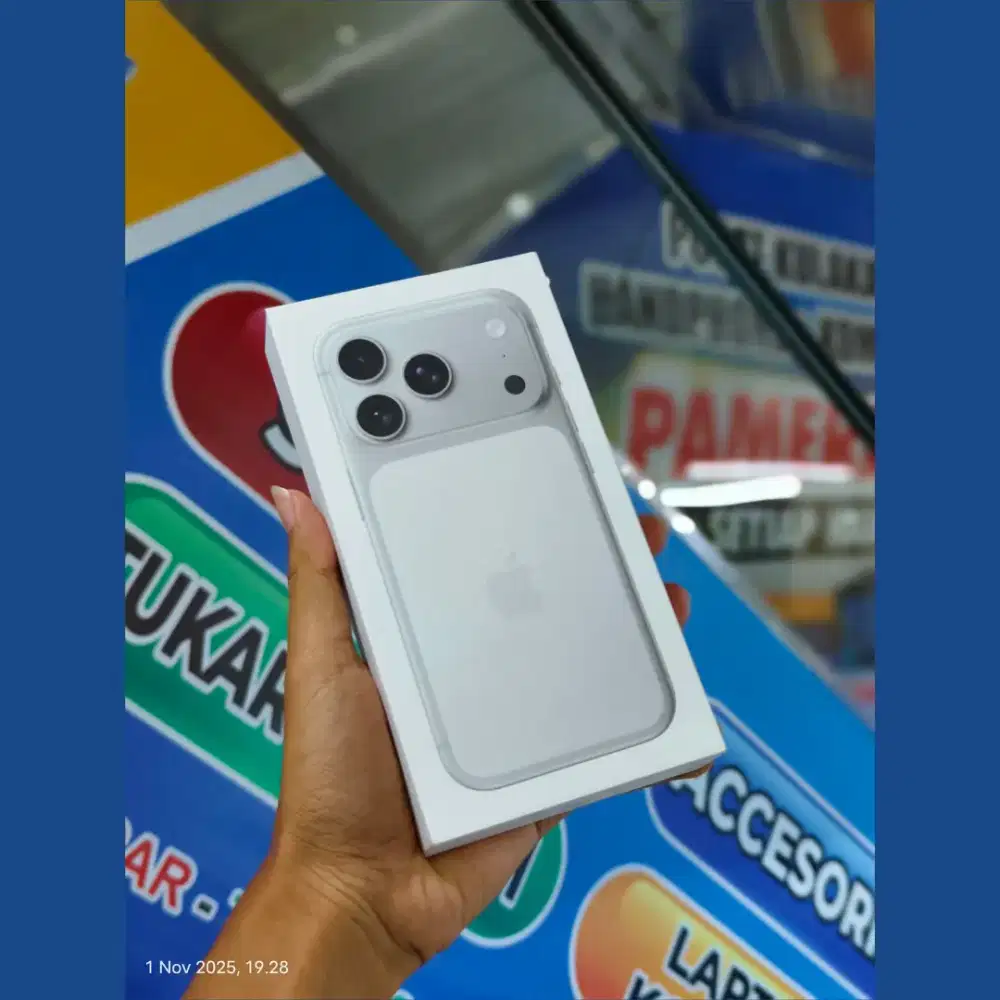 iPhone 17 Pro Silver ibox ready stok