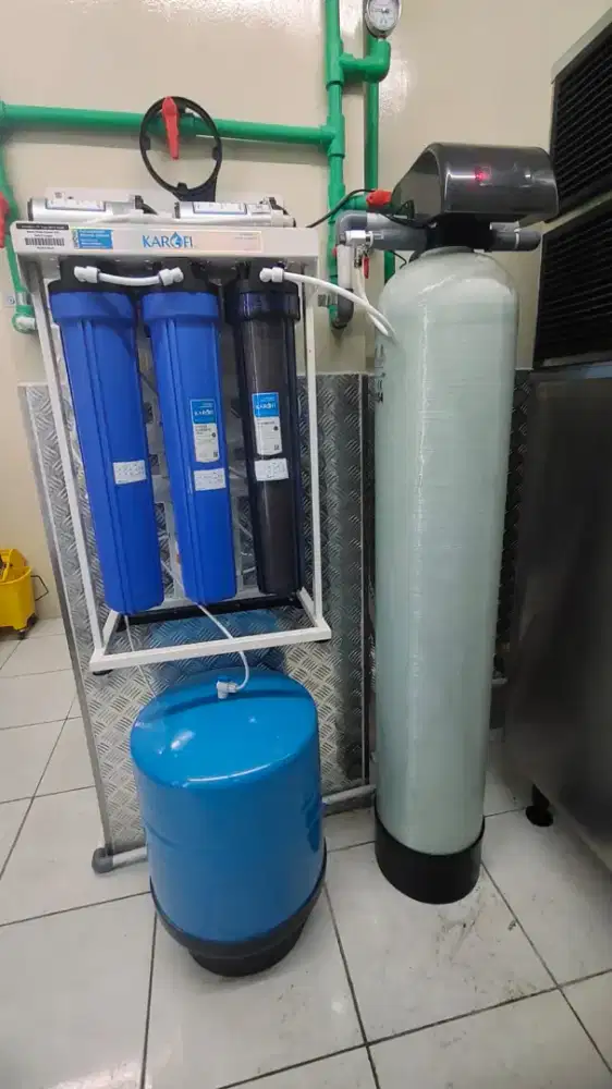 Saringan filter air sepaket/kepla otomatis