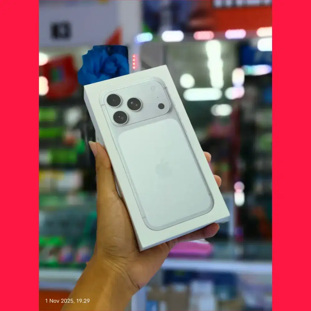 Iphone 17 Pro iBox Silver Bisa Tuker tambah ajukan