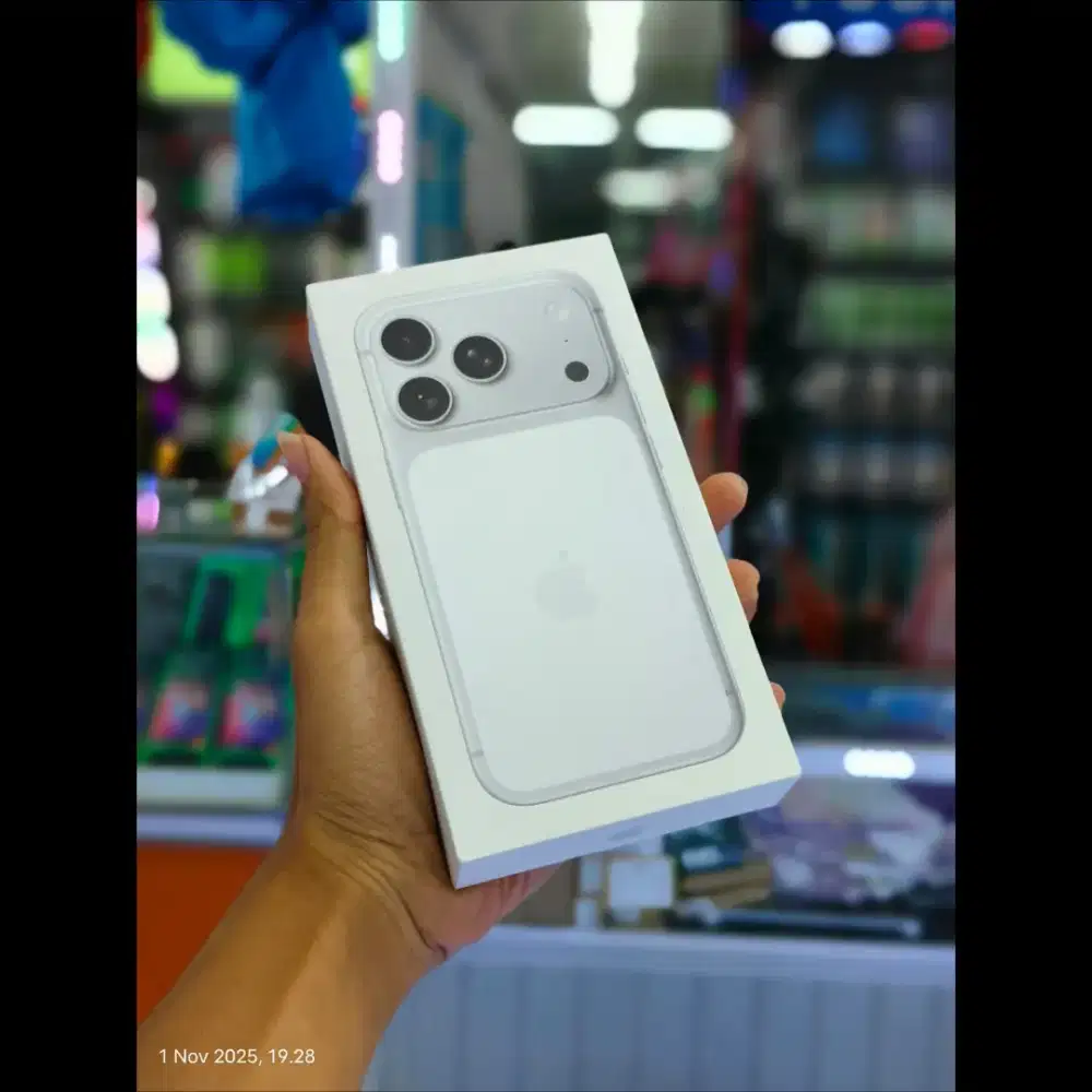 iPhone 17 pro silver new ibox bisa TT