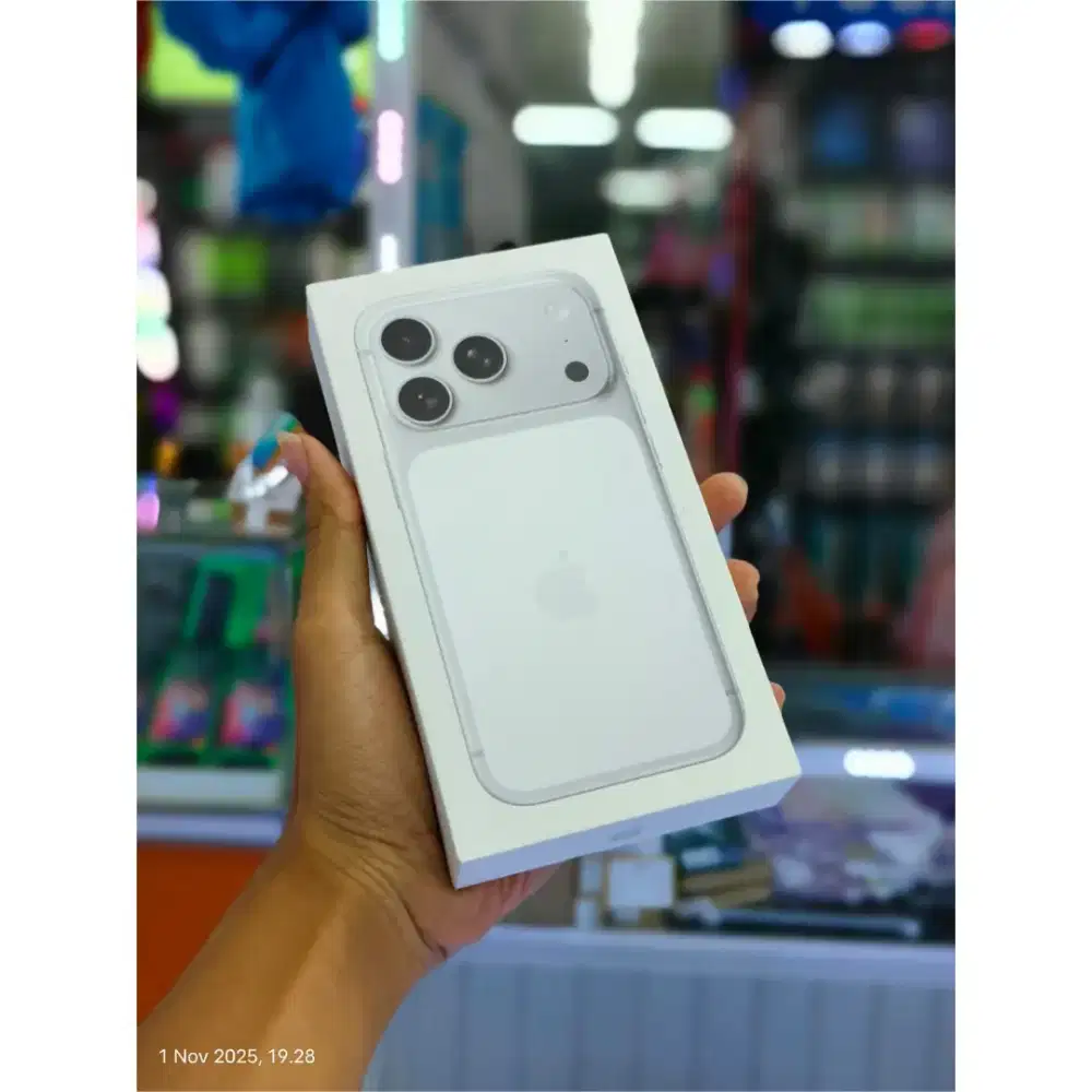 iPhone 17 pro silver new ibox bisa TT