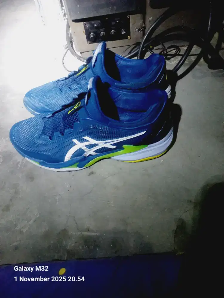 SEPATU TENIS ASICS COURT FF 3 MEN MAKO BLUE 100% ORIGINAL