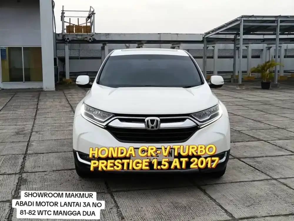 (KM64RB) HONDA CRV TURBO PRESTIGE 1.5 AT 2017/PJK 4-2026