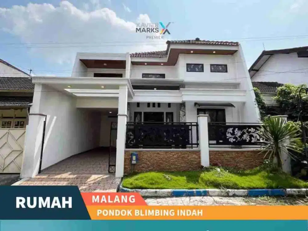 Dijual Rumah Modern Minimalis Baru di PBI Araya, Blimbing Malang