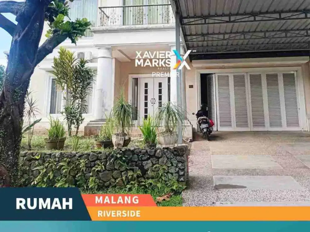Disewakan Rumah Megah Dan Luas + Full Furnish di Riverside, Malang