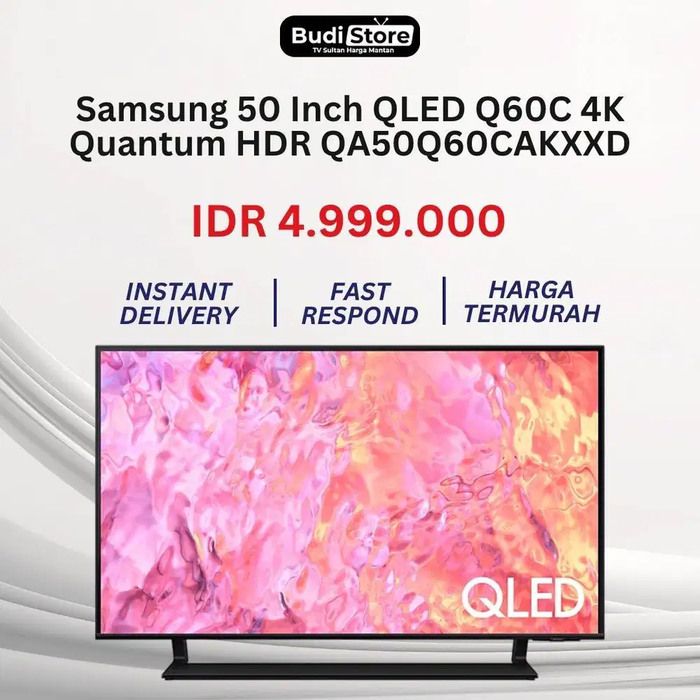 Samsung 50 Inch QLED 50Q60C50Q60 Smart UHD 4K TV HDR 10+