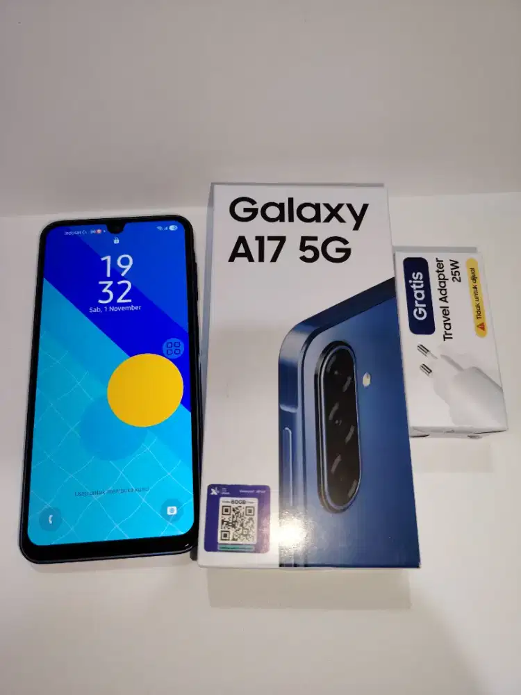 Samsung Galaxy A17 5G Warna Blue RAM 8/256GB