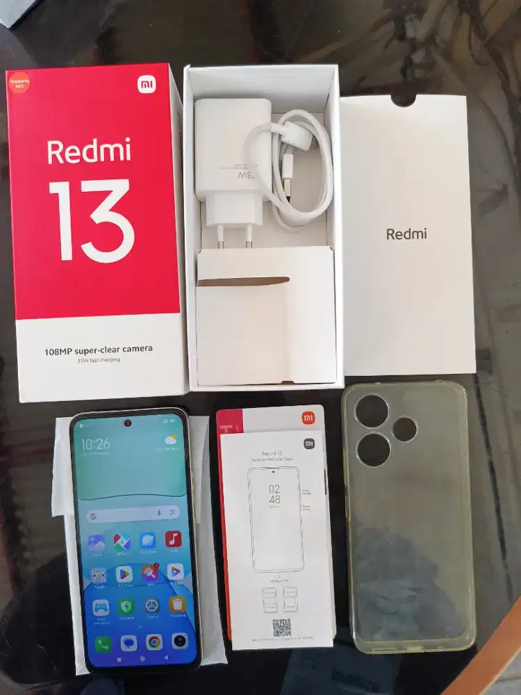 Redmi 13 8/256 Seken masih bagus terawat